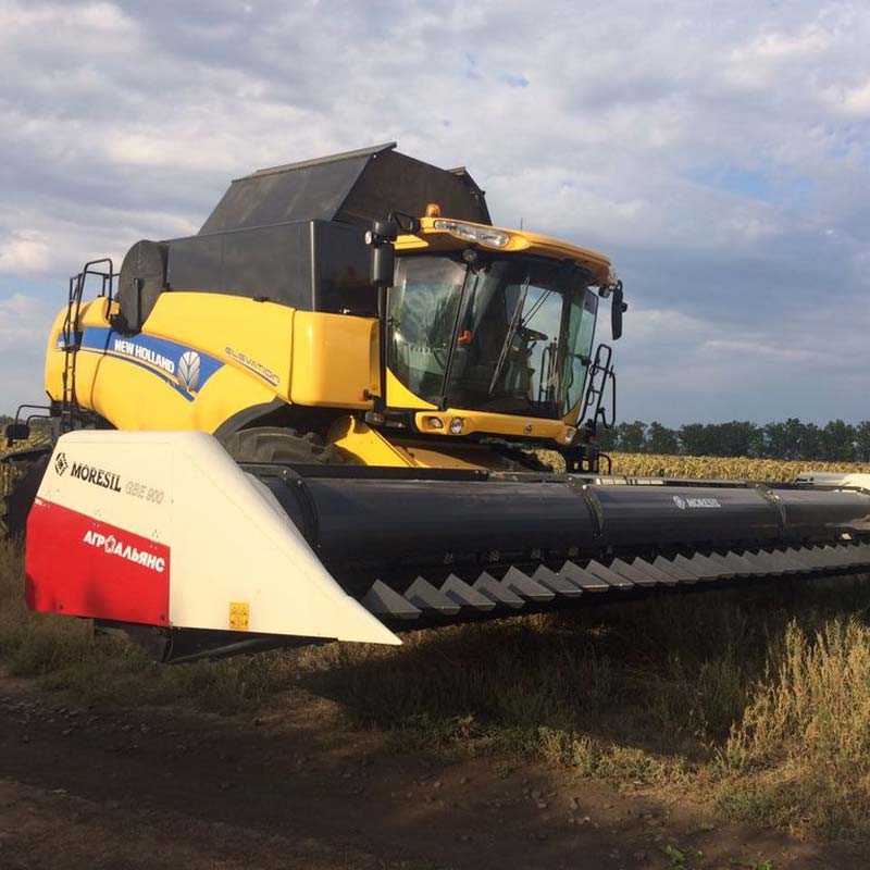 Sunflower Harvester with trays GBE Model